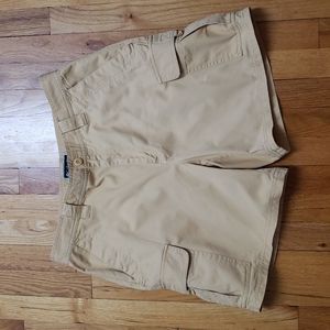 Columbia Khaki Cargo Shorts Men's 34